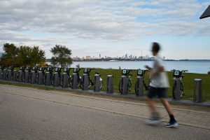 A view from Humber Bay Shores, ON