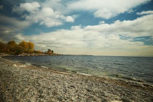 Lake Ontario views from Humber Bay Shores, ON