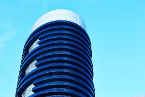 An iconic building near Humber Bay Shores, ON