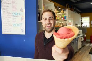 Local sorbet shop, Toronto, ON